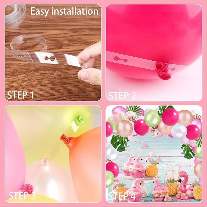 Balloon Arch Garland Kit, 5 Balloon Garland Strips - Image 4