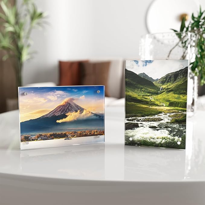 3.5x5 Acrylic Picture Frame 1 Pack, Desktop Display Decor Gift - Image 4