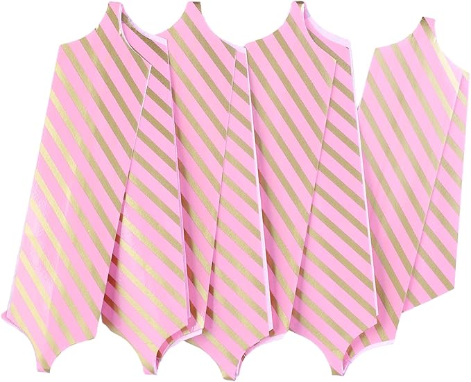 FORBINBO 12 Pieces Stripe Pull Bow Large Gift Wrapping Pull Bows - Image 2