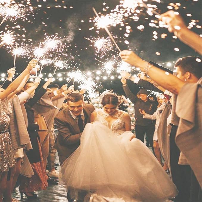 12-Inch 100 Pieces Sparklers Wedding Labels - Image 5