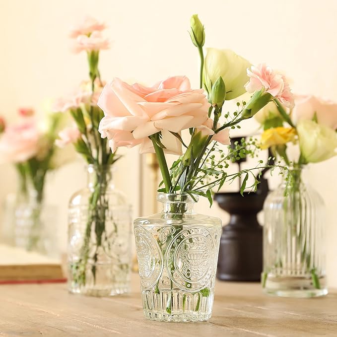 65PCS Glass Bud Vase Set, Different Small Vases - Image 6