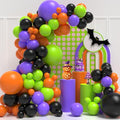 Halloween Balloon Arch Garland Kit, Halloween Decorations by PATYDECRO