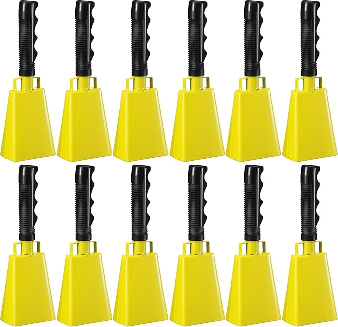 Pelopy 12 Pcs Large Cow Bell 9 '' Cowbell by Pelopy