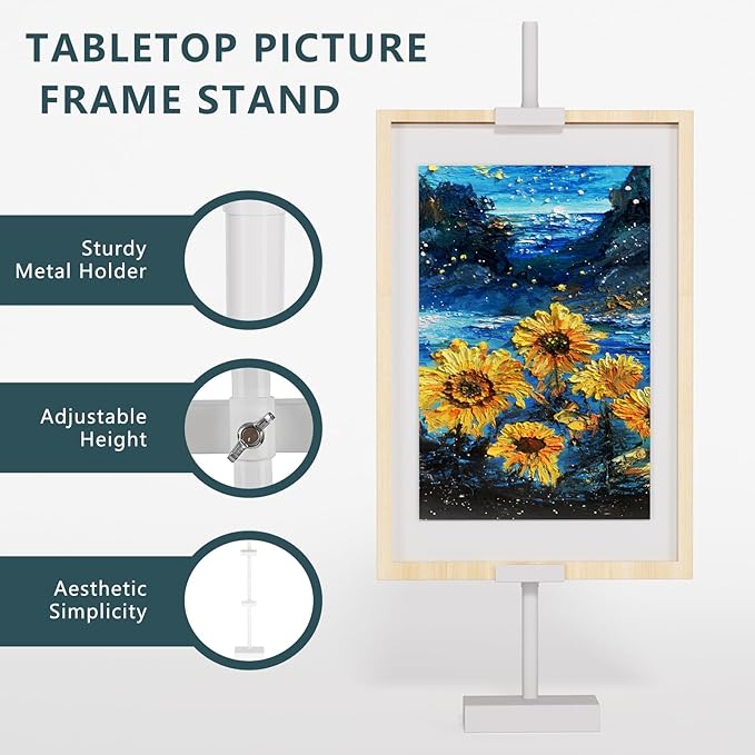 Adjustable Tabletop Picture Frame Stand - Image 6