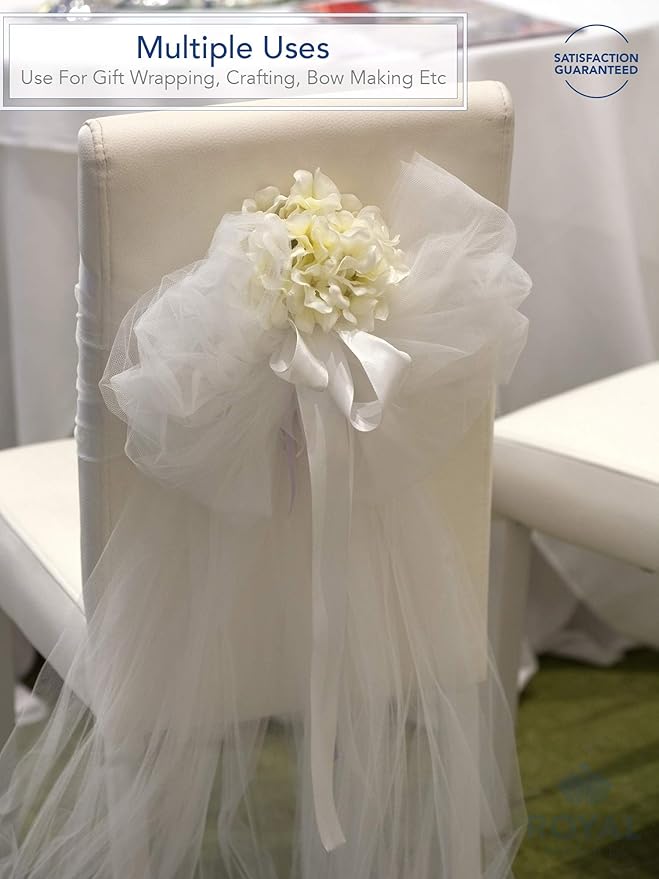 Royal Imports 54” Fabric Tulle Bolt - Image 7