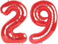 Red Number 29 Balloon by Upgesy