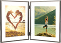 7x9'' Double Floating Frame Black by YiPinYin