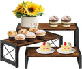 ELITEROO 3 Tier Cupcake Stand & Wood Display Risers, Dessert Stands by ELITEROO