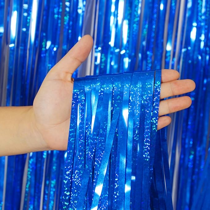 Foil Fringe Curtains Party Decorations - Image 2