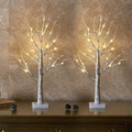 EAMBRITE Lighted Birch Tree Christmas Decorations Indoor by EAMBRITE