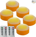 LED Pumpkin Lights with Remote and Timer, Battery Operated Bright Flickering by QIDEA