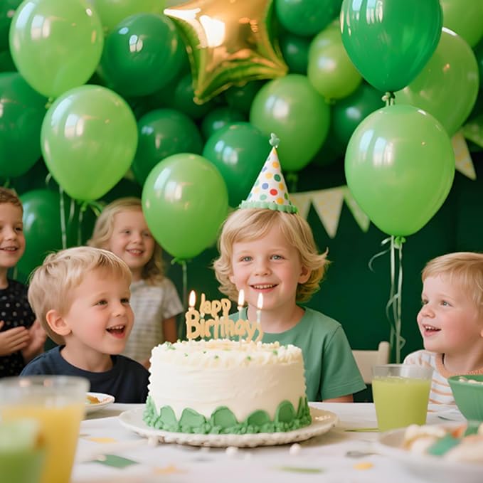 KAWKALSH Green Balloon 12 Inch - Image 8
