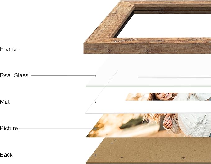 8x12 Picture Frame Set of 4 - Image 3