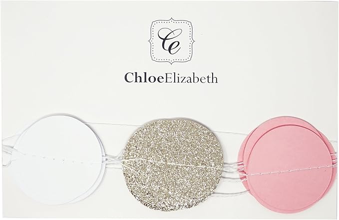 Chloe Elizabeth Circle Dots Paper Party Garland Streamer Backdrop - Image 3