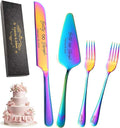 Personalized Wedding Cake Knife and Server Set Stainless Steel Forks Cake by SEKECHIKU
