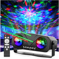 Disco Ball Light, Party Disco Dj Strobe Ocean Star Projector Dance Light Sound by SPOOBOOLA