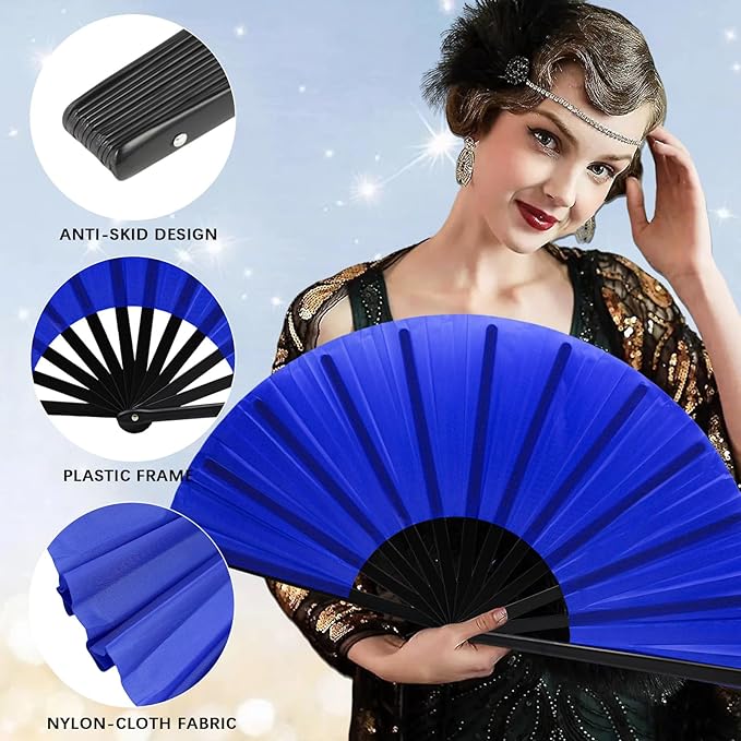 13inch Large Rave Fan Popping Clacking Fans - Image 3