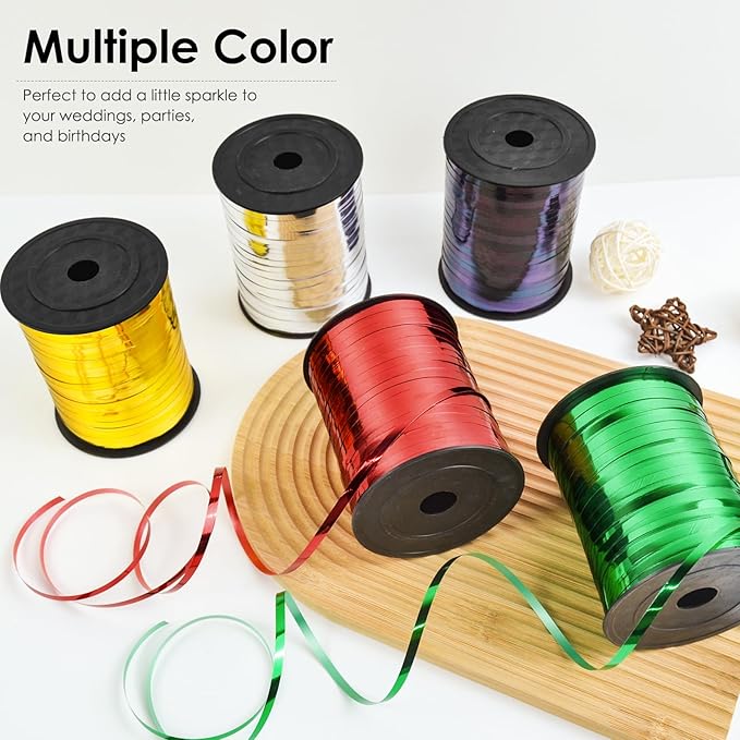 Silver Metallic Ribbon - Image 5
