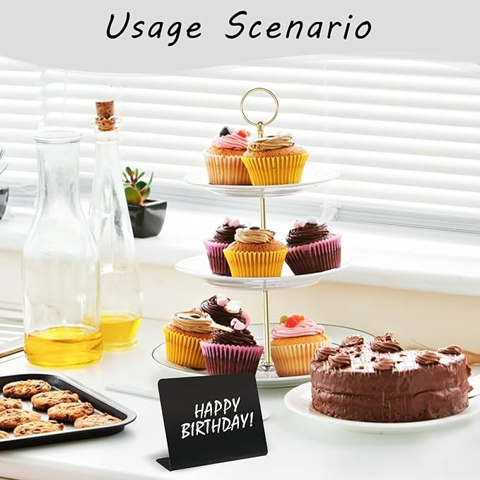 50 Pcs Mini Chalkboard Signs - Image 4
