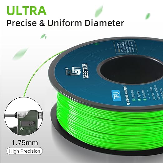 Geeetech TPU Filament 1.75mm – 95A Flexible 3D Printer Filament - Image 2