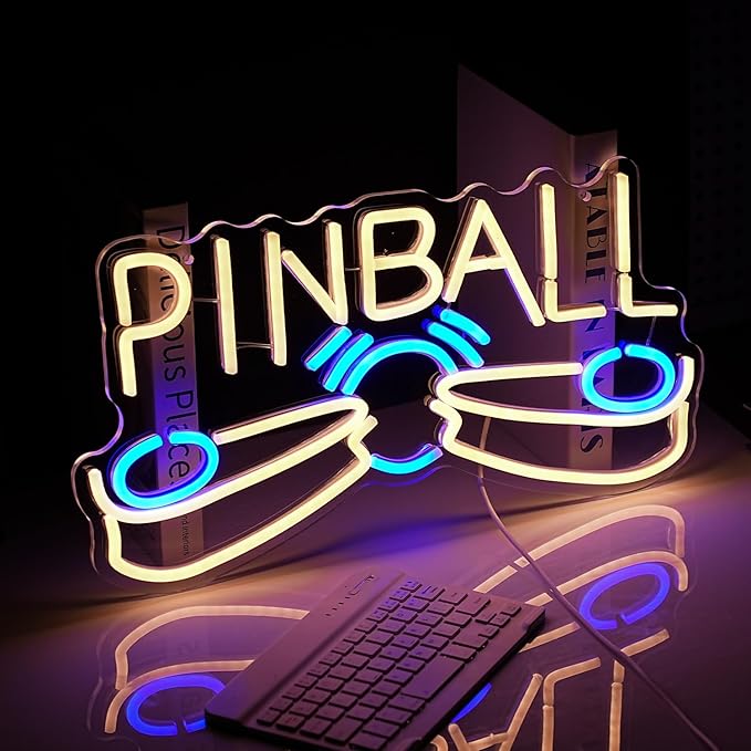 Pinball Neon Sign USB Powered Pinball Neon Light - Image 5