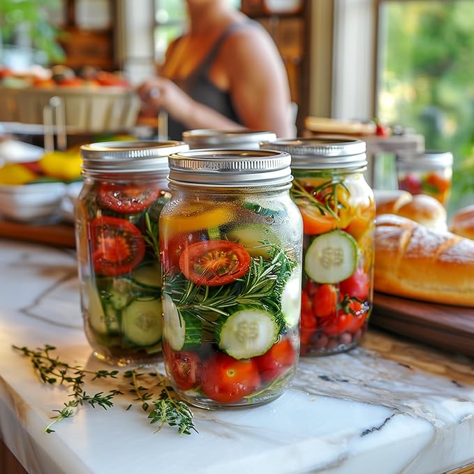 ComSaf Mason Jars 32 oz - Image 6
