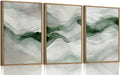 myusuar 3 Piece Large Abstract Framed Wall Art by Unknown