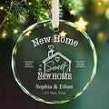 New Home Ornament 2025, Personalized Christmas Ornaments, House Warming Gifts by HooAMI