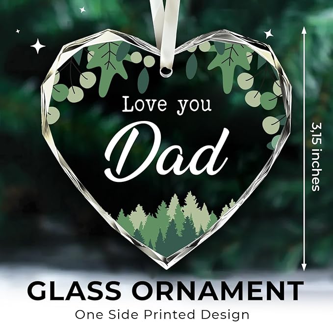 NewEleven Gifts for Dad, Love You Dad Gift Keepsake, Father Birthday Gift - Image 2