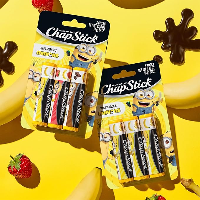 ChapStick Bulk Lip Balm, Minions Banana-Nana, Party Favors - Image 5