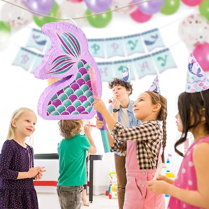 WERNNSAI Mermaid Piñata - Image 7