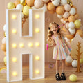 imprsv Marquee Light Up Letters, 4FT Mosaic Letters by Letsmakeitimpressive