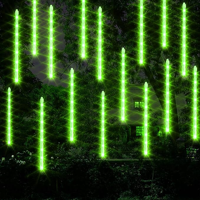 Dazzle Bright 288 LED Christmas Light, 11.8 Inch Meteor Shower Rain Lights - Image 6