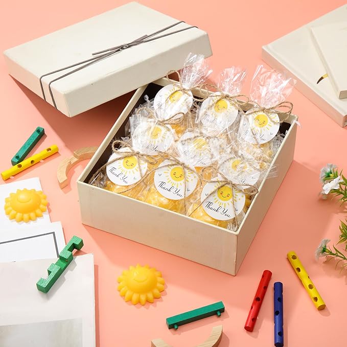 Demissle 20 Pcs Sun Soap Baby Shower Favors - Image 5