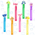 AFZMON 24Pcs Shark Party Favors Bubble Wands by AFZMON