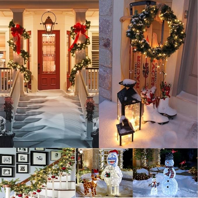 Battery Operated String Lights Christmas Lights 16ft 50 LED String Lights - Image 5