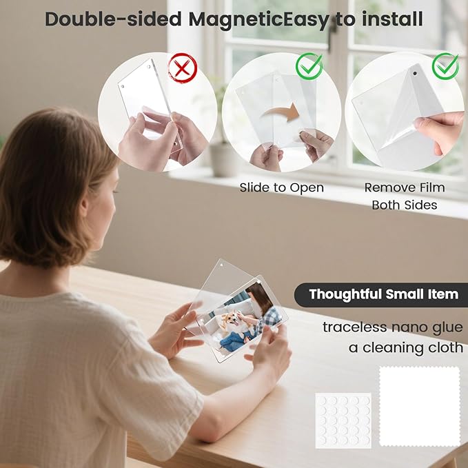 DomeStar 4 x 6 Magnet Picture Frames - Image 4