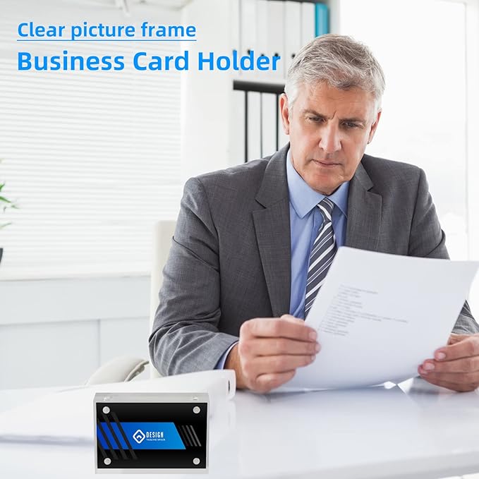 Mini Acrylic Picture Frame 2.5x3.5 Clear Double Sided Magnetic Photo Frames - Image 7