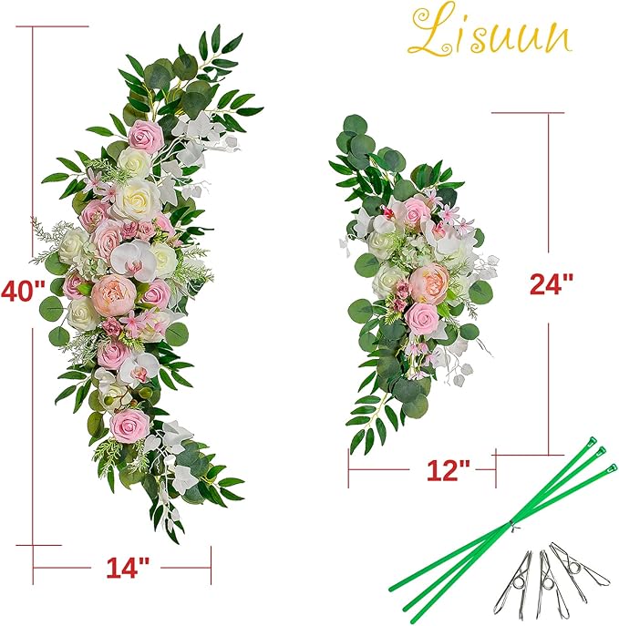 Wedding Arch Flowers, Artificial Flowers - Image 6