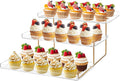 3 Tier Serving Tray Set for Entertaining, Acrylic Wedding Dessert Table Display by Unknown
