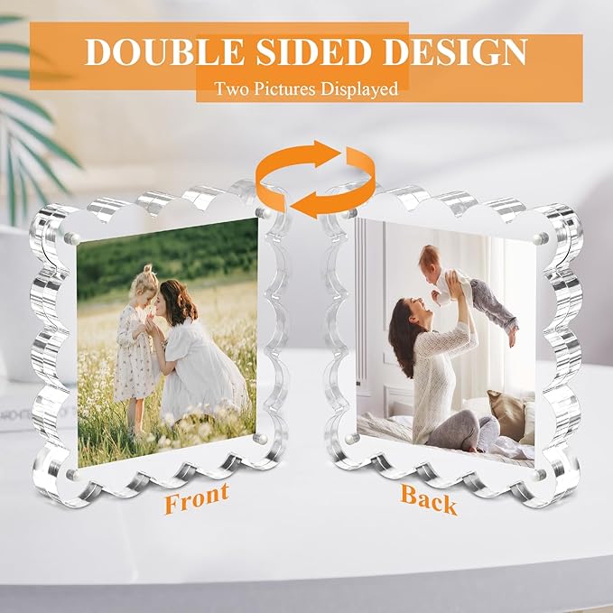 Clear Picture Frames 3Pack - Image 3