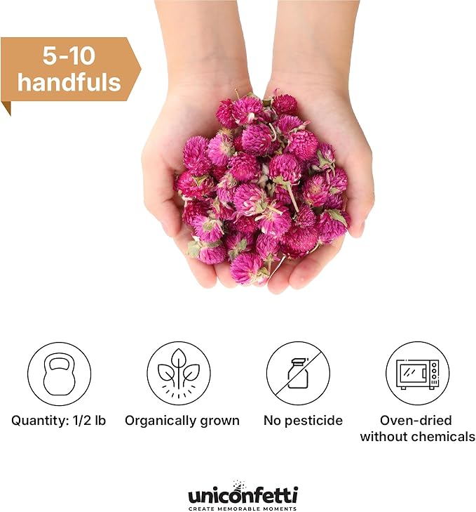 Dried Flower Thousand Days Biodegradable Confetti - Image 2