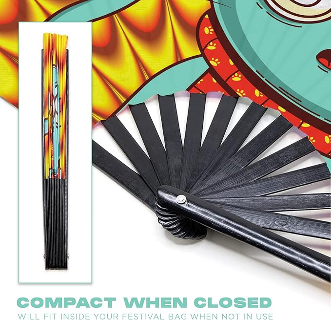 GloFX Folding Fan - Image 2