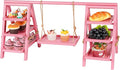 Wooden Cupcake Stand, 3 Tier Cupcake Display Stand by Flenpptly