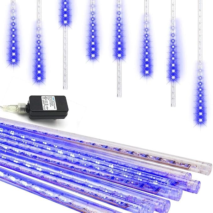 Meteor Shower Lights Outdoor Christmas Lights UL Certified Falling Rain Drop - Image 7