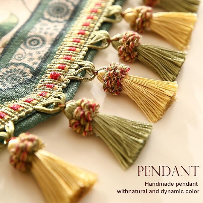 patdrea Designer Vintage Fresh Farmhouse Linen Table Runner 102 Inch Long - Image 4