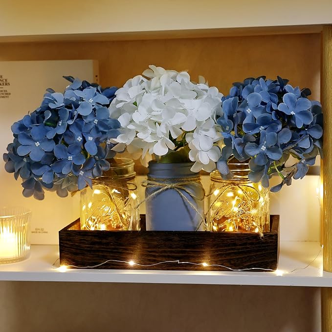 Mason Jar Lights Centerpiece Table Decor - Image 5