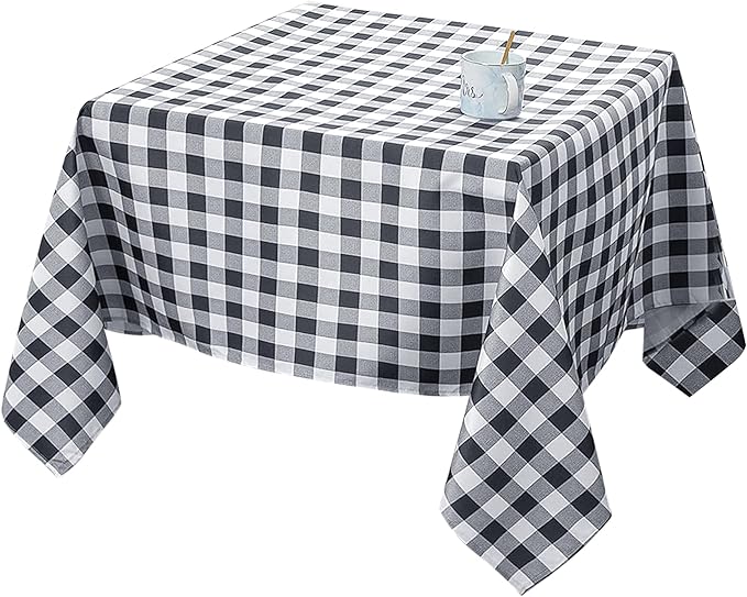 Biscaynebay Fabric Square Tablecloths 60x60 Inch, Wedding and Parties, etc by Biscaynebay