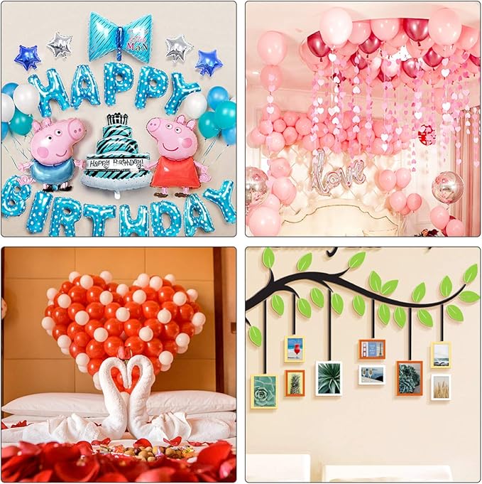 1000pcs Glue Point Clear Balloon Glue Removable Adhesive Dots Double Sided Dots - Image 5