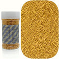Dynastang 2mm Gold Pearls Sprinkles Edible Pearls Cake Decorating Stars Cake by Unknown